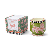 A Dopo Scented Candle | Tiger | Black Cedar & Fig